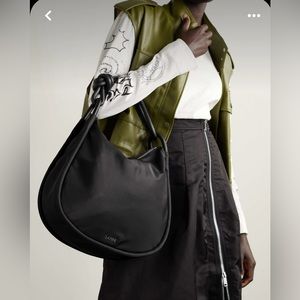 Ganni ‘Knot Bag’ - Large size in Black